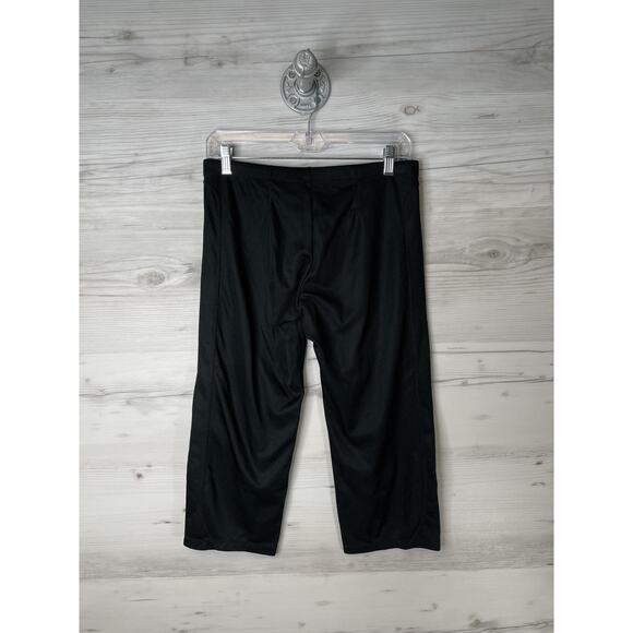 Nike Pants Womens XS Black Dri-Fit Capri Running Athletic Gym Workout - Picture 5 of 10